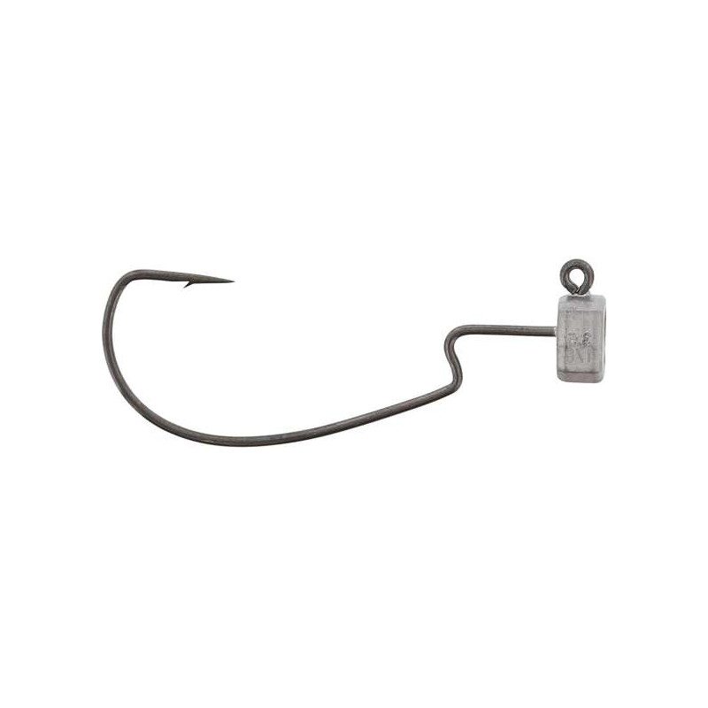 Westin OFFSET NED JIG HEAD Nr1/0 5G BLACK NICKEL 3PCS LEAD Westin OFFSET NED JIG HEAD Nr1/0 5G BLACK NICKEL 3PCS LEAD