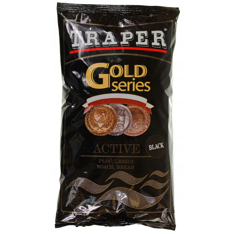 ZANĘTA TRAPER GOLD ACTIVE PŁOĆ/LESZCZ 1 KG ZANĘTA TRAPER GOLD ACTIVE PŁOĆ/LESZCZ 1 KG