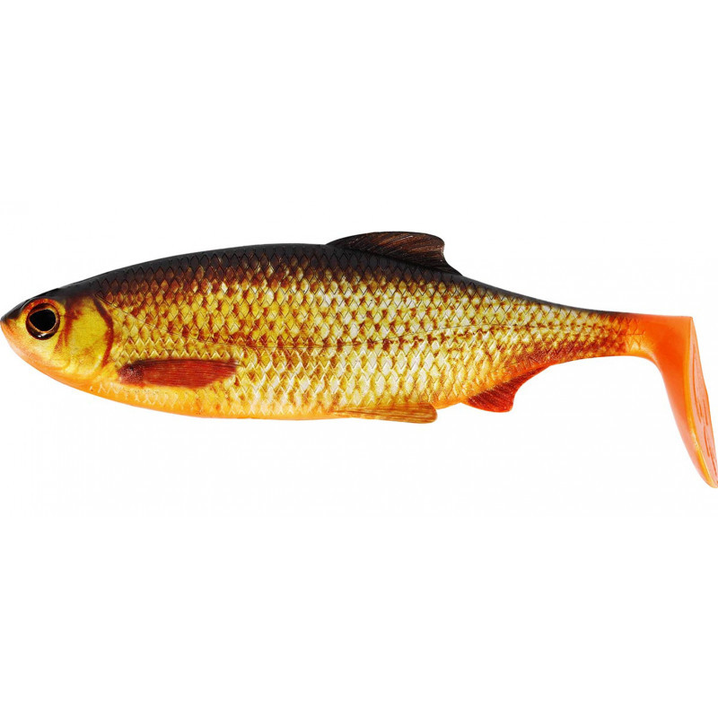 RICKY THE ROACH SHADTAIL 10CM 14G REAL RUDD BOX W. 30PCS RICKY THE ROACH SHADTAIL 10CM 14G REAL RUDD BOX W. 30PCS