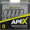 RidgeMonkey Ape-X Beaked Point Barbed Size 8