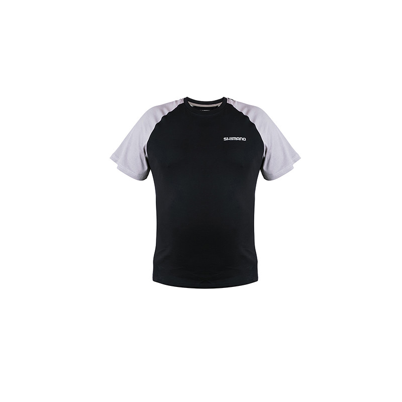 Koszulka T-shirt Shimano 2XL Black Krótki Rękaw Koszulka T-shirt Shimano 2XL Black Krótki Rękaw