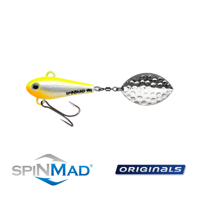 SPIN MAD WIRUJĄCY OGONEK 10G 0801-SELEDYN SPIN MAD WIRUJĄCY OGONEK 10G 0801-SELEDYN