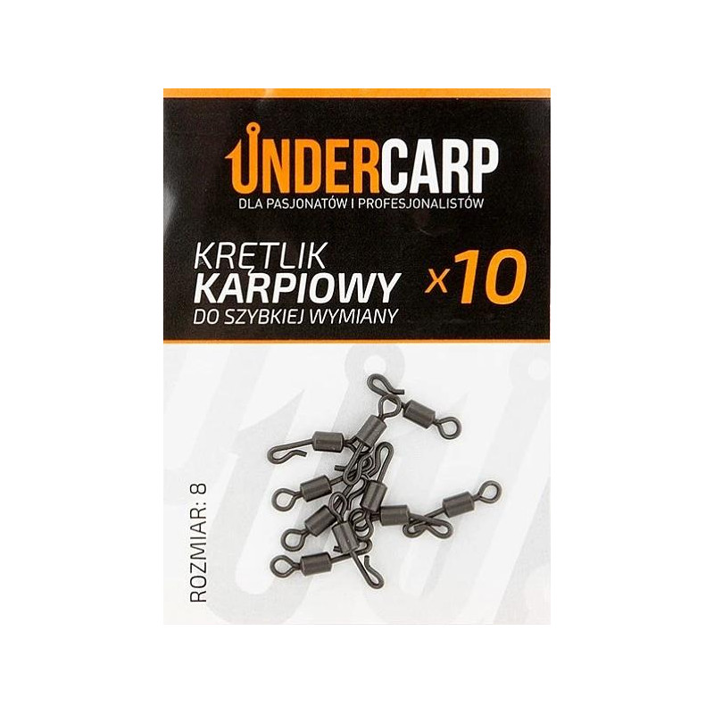 UnderCarp Krętlik karpiowy do szybkiej wymiany 8 UnderCarp Krętlik karpiowy do szybkiej wymiany 8