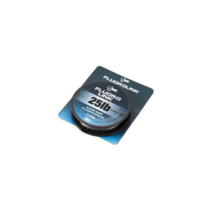 Nash Fluorolink 25lb 0.50mm 20m Nash Fluorolink 25lb 0.50mm 20m