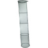 SIATKA - Z GUMOWĄ SIATKĄ I UCHWYTEM - wym. 40cmx250cm - op.1szt.