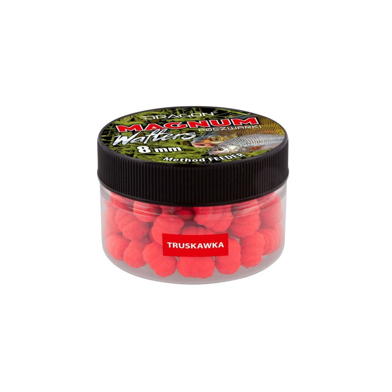 Poczwarki DRAGON MAGNUM Wafters średnica 8 mm TRUSKAWKA 60 ml Poczwarki DRAGON MAGNUM Wafters średnica 8 mm TRUSKAWKA 60 ml