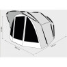 Namiot Anaconda Cusky Prime Dome 190 Tent
