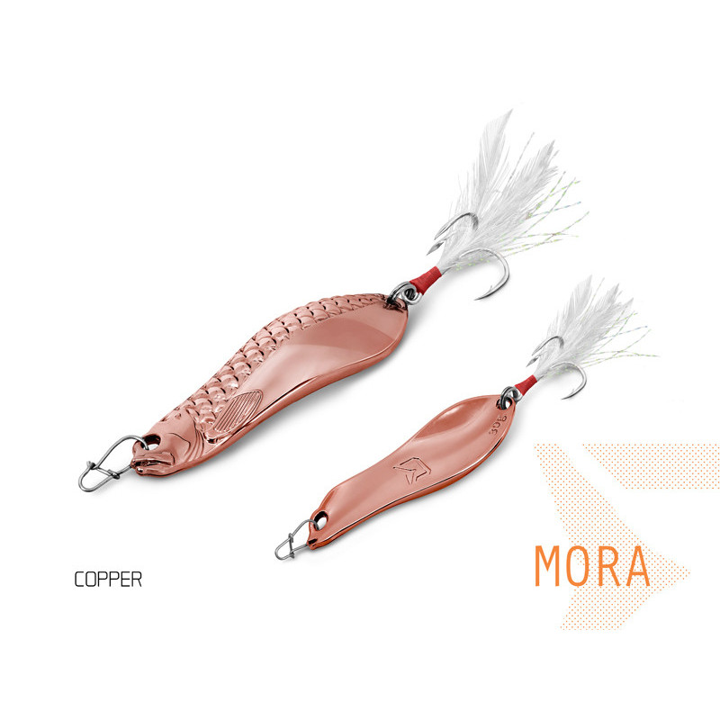 Delphin Wahadłówka MORA 30g COPPER hook Nr 4 Delphin Wahadłówka MORA 30g COPPER hook Nr 4