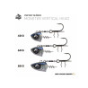 Savage Gear MONSTER VERTICAL 80G 1/0 PEARL WHITE