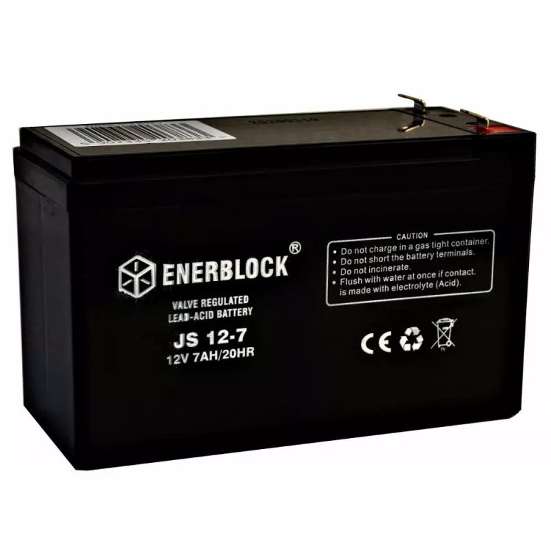 Akumulator JS-AGM ENR-7AH/12V JS12-71(T1)+L Akumulator JS-AGM ENR-7AH/12V JS12-71(T1)+L