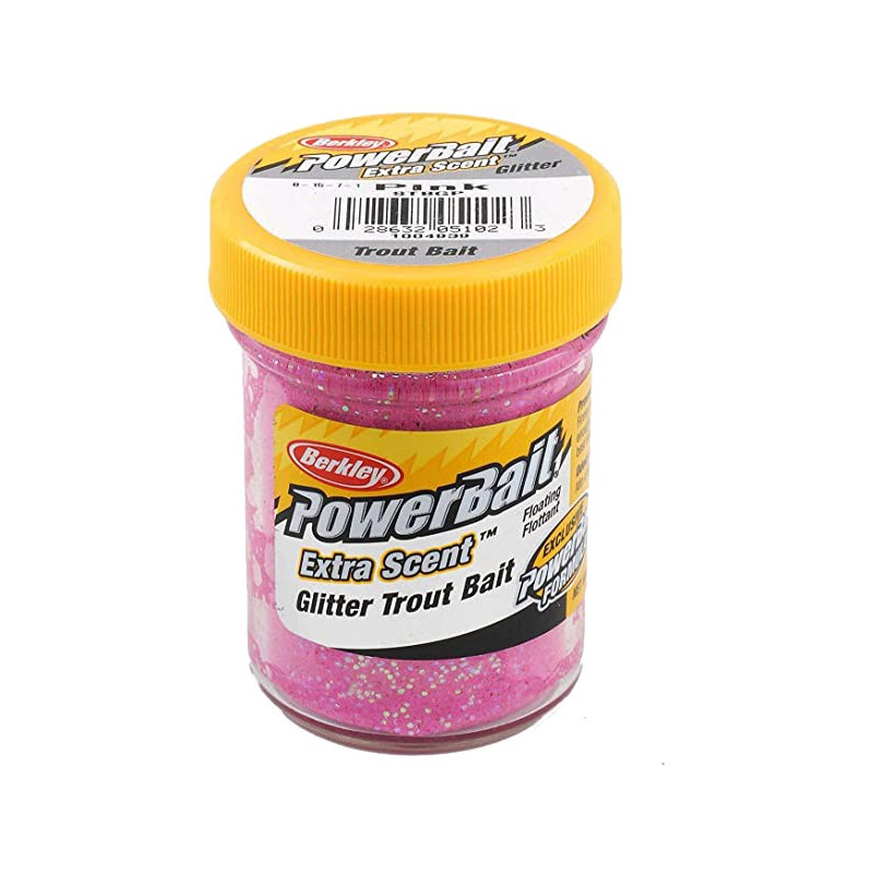 Ciasto Berkley Powerbait SELECT GLITTER TROUT BAIT PINK 50G 1004939 Ciasto Berkley Powerbait SELECT GLITTER TROUT BAIT PINK 50G 1004939