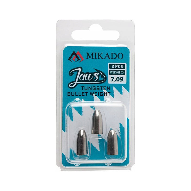 CIĘŻAREK -JAWS TUNGSTEN BULLET 17,72/3SZT CIĘŻAREK -JAWS TUNGSTEN BULLET 17,72/3SZT