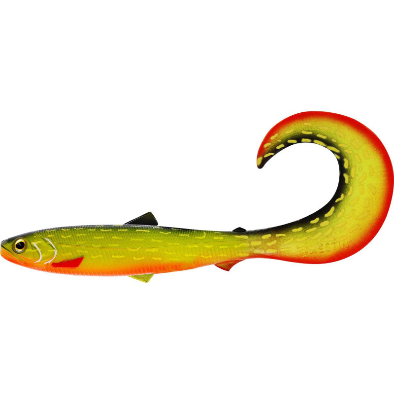 Westin BULLTEEZ CURLTAIL 21CM 49G BALTIC PIKE BOX W. 20PCS 8 1/4" 1 3/4OZ Westin BULLTEEZ CURLTAIL 21CM 49G BALTIC PIKE BOX W. 20PCS 8 1/4" 1 3/4OZ