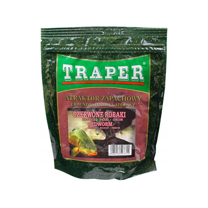 DODATEK ZANĘTOWY TRAPER 250G CZERWONE ROBAKI DODATEK ZANĘTOWY TRAPER 250G CZERWONE ROBAKI