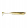 DRAGON V-LURES Aggressor PRO - COFFEE CREAM 5"/12.5cm 2pcs./bag red/green glitter CLEAR/MOT.OIL