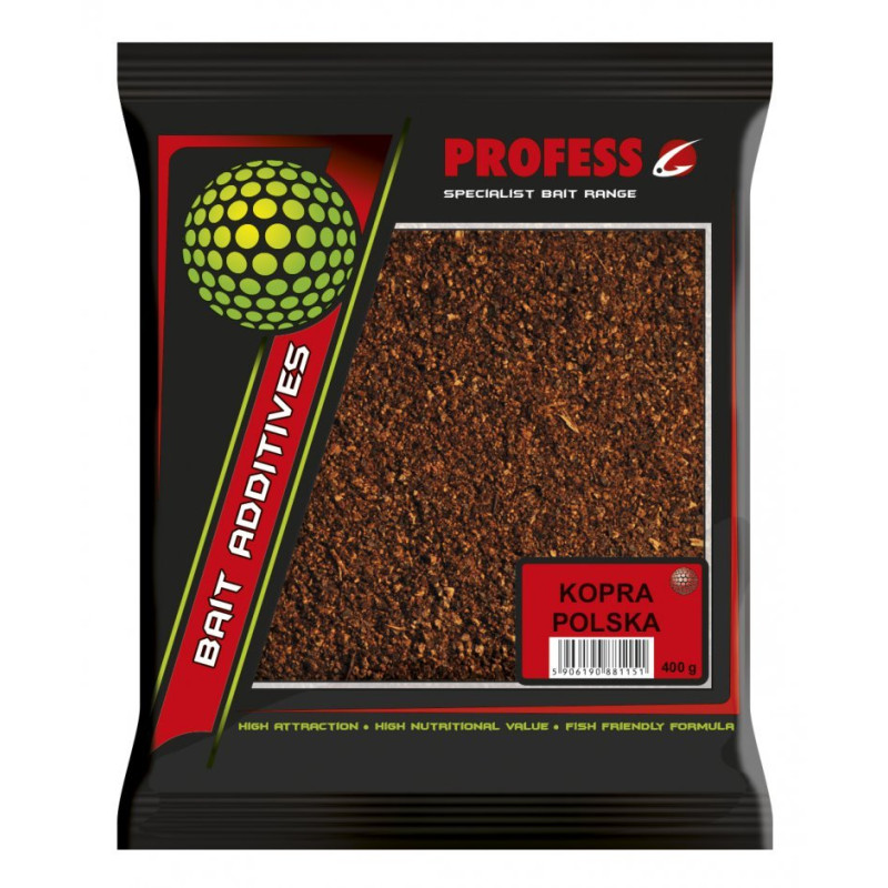 Dodatek Zanętowy Profess KOPRA POLSKA 0.40 KG* Dodatek Zanętowy Profess KOPRA POLSKA 0.40 KG*