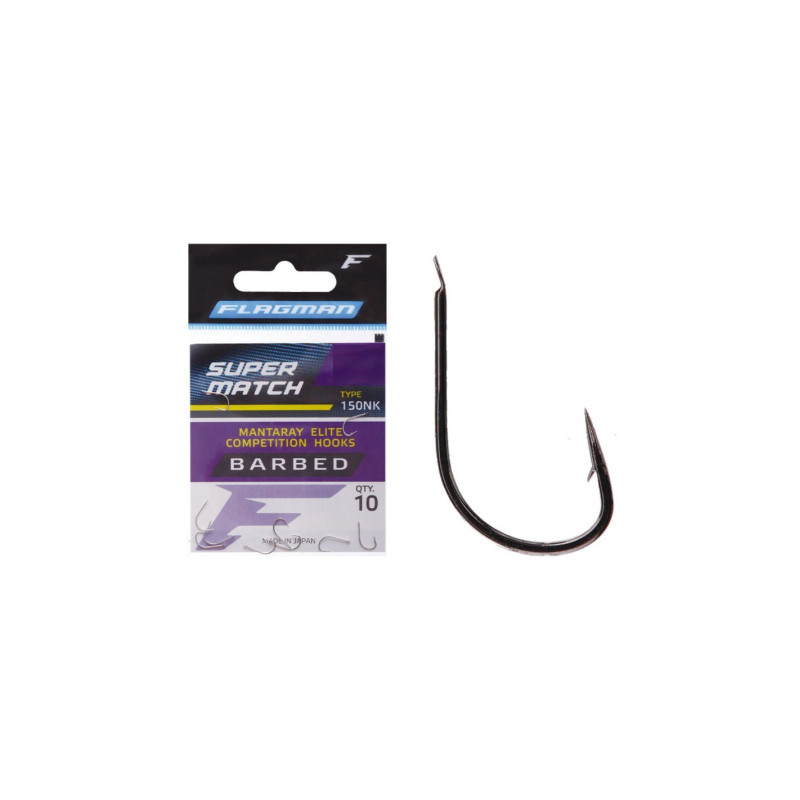 HOOKS FLAGMAN MANTARAY Super match HOOKS SIZE 18 HOOKS FLAGMAN MANTARAY Super match HOOKS SIZE 18