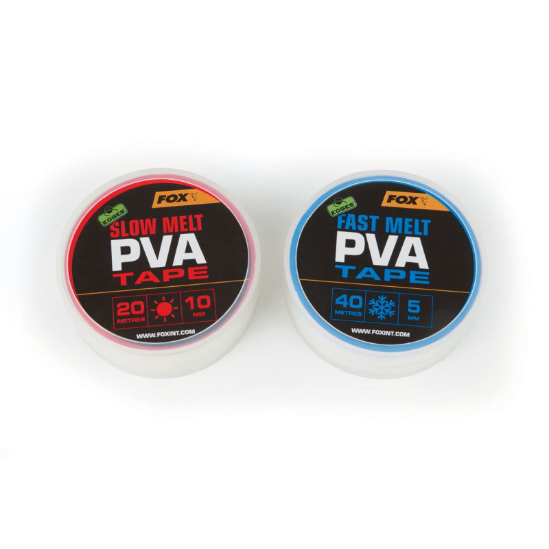 Fox Carp Edges Slow Melt PVA Tape 10mm x 20m Fox Carp Edges Slow Melt PVA Tape 10mm x 20m