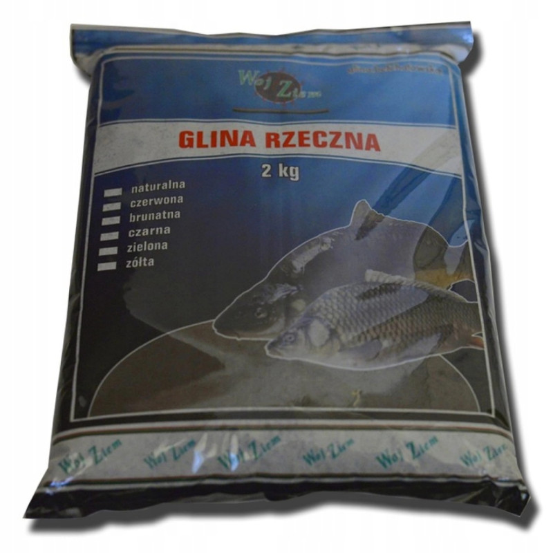 GLINA RZECZNA NATURALNA WOJZIEM 2KG GLINA RZECZNA NATURALNA WOJZIEM 2KG