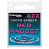 Haczyk Drennan Red MAGGOT MICRO BARBED NR.14 HSRMGM014