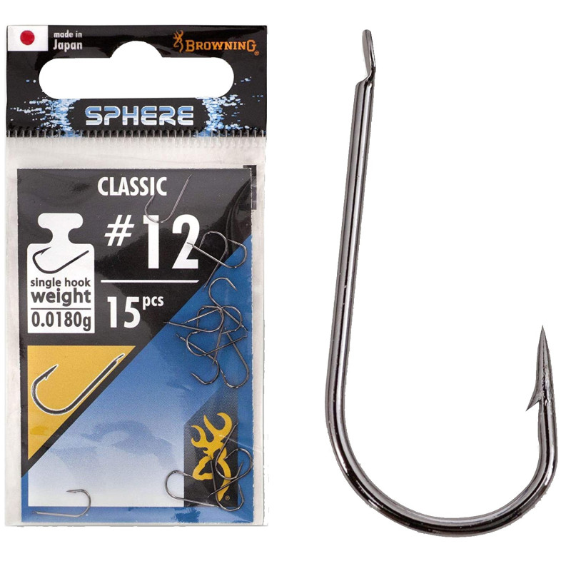 Haczyk Browning Sphere CLASSIC NR.13 CZARNY NIKIEL 4794013 / 15szt. Haczyk Browning Sphere CLASSIC NR.13 CZARNY NIKIEL 4794013 / 15szt.