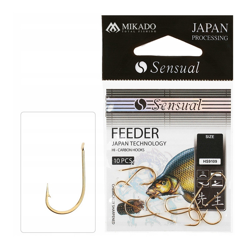 HACZYK - SENSUAL - FEEDER 9109 nr 12 BN - op.10szt. HACZYK - SENSUAL - FEEDER 9109 nr 12 BN - op.10szt.