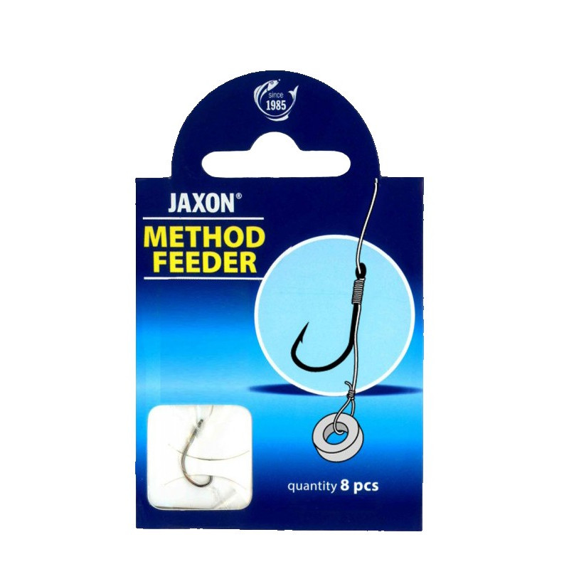 Haczyk Wiązany Jaxon METHOD FEEDER Z PRZYPONEM HY-MFG06 Haczyk Wiązany Jaxon METHOD FEEDER Z PRZYPONEM HY-MFG06