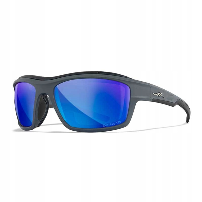 Okulary Wx Ozone Captivate BLUE Mirror Matte Grey Frame Okulary Wx Ozone Captivate BLUE Mirror Matte Grey Frame