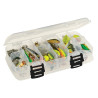 Plano 345023 Dbl SIDED CLEAR W BLACK LATCHES