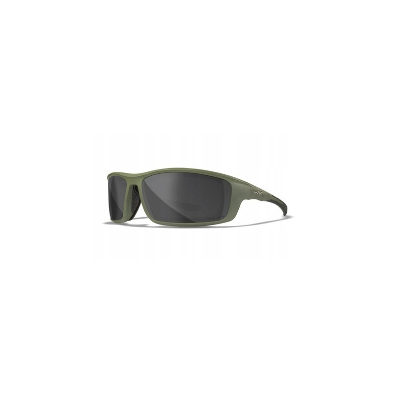 Okulary Wiley X GRID Capt Smoke Grey Matte Utility Green Frame Okulary Wiley X GRID Capt Smoke Grey Matte Utility Green Frame