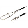 Pwtb34Kg_45Cm Przypon Wędkarski Z PLECIONKI TYTANOWEJ 1X7 ADVANCED, 34KG, 45 CM