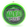 Plecionka Madcat 8-Braid 270M 0.35MM 29.5KG 65LBS HI VIS YELLOW