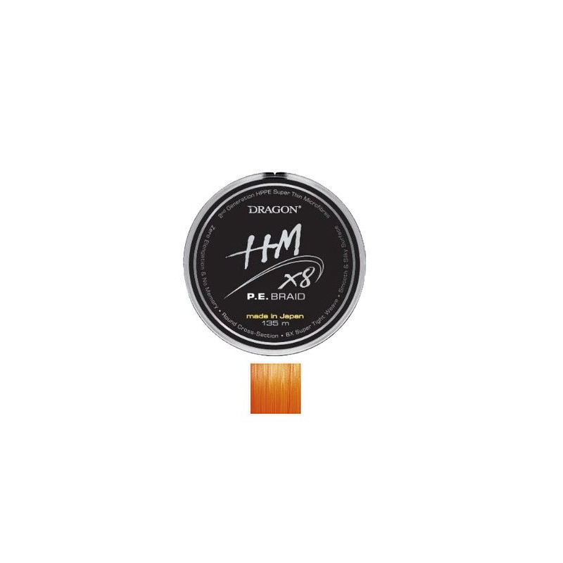 PLECIONKA DRAGON HM8X P.E.BRAID 0.10MM 9KG 135M PDF-40-00-610 PLECIONKA DRAGON HM8X P.E.BRAID 0.10MM 9KG 135M PDF-40-00-610