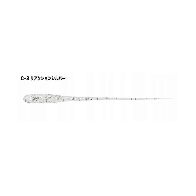 Przynęta TICT Fisit Nude 2.7" Reaction Silver C-03 Przynęta TICT Fisit Nude 2.7" Reaction Silver C-03