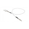 Pwtb23Kg_35Cm Przypon Wędkarski Z PLECIONKI TYTANOWEJ 1X7 ADVANCED, 23KG, 35 CM