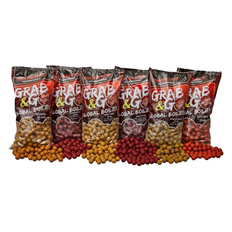 KULKI STARBAITS G&G GLOBAL 20MM 10KG HALIBUT 64755 KULKI STARBAITS G&G GLOBAL 20MM 10KG HALIBUT 64755
