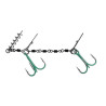 Mikado DOZBROJKA - Z KRĘTLIKÓW JAWSDOUBLE EVO STINGER FLUO XL- 35kg - Kotwica nr 2/0- op.1szt.