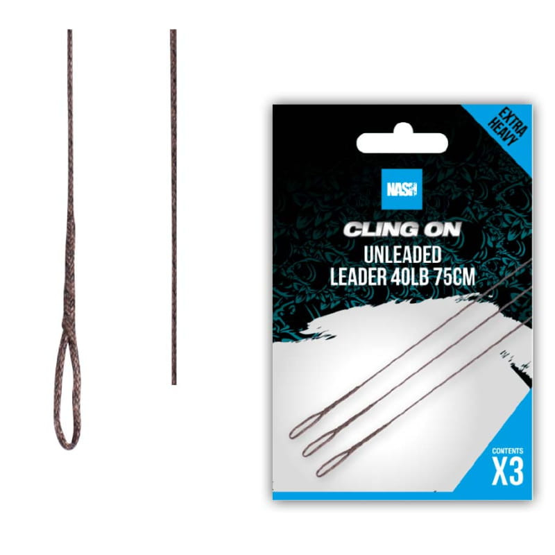 Nash Ready Tied Unleaded Leader 75 cm - leader bezrdzenny Nash Ready Tied Unleaded Leader 75 cm - leader bezrdzenny