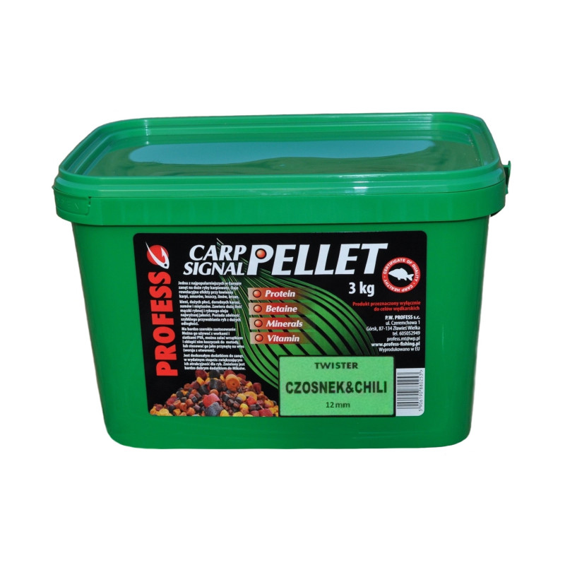 PELLET PROFESS TWISTER 3 KG* PELLET PROFESS TWISTER 3 KG*