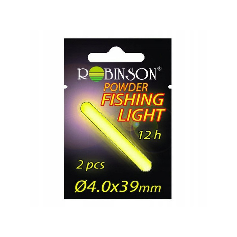 Robinson Światło chemiczne, proszkowe 4x39 mm (2szt. w op.) Robinson Światło chemiczne, proszkowe 4x39 mm (2szt. w op.)
