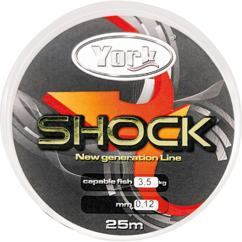 ŻYŁKA YORK MEGA SHOCK 0.35/150M/ZYS35 ŻYŁKA YORK MEGA SHOCK 0.35/150M/ZYS35
