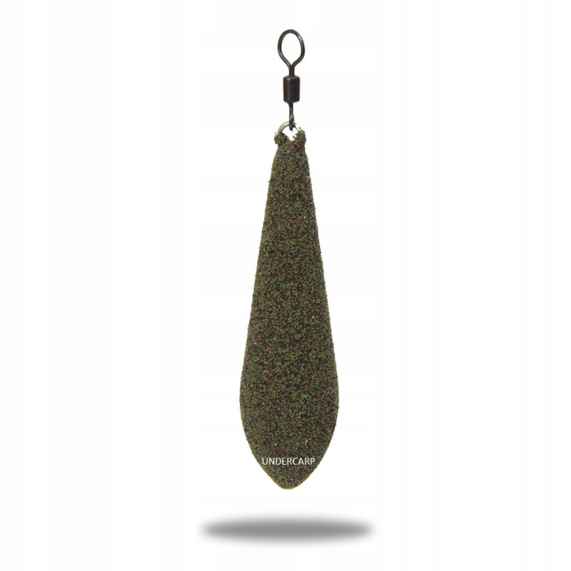 UnderCarp Ciężarek Do Dalekich Rzutów Pocisk Zielony 140g UnderCarp Ciężarek Do Dalekich Rzutów Pocisk Zielony 140g