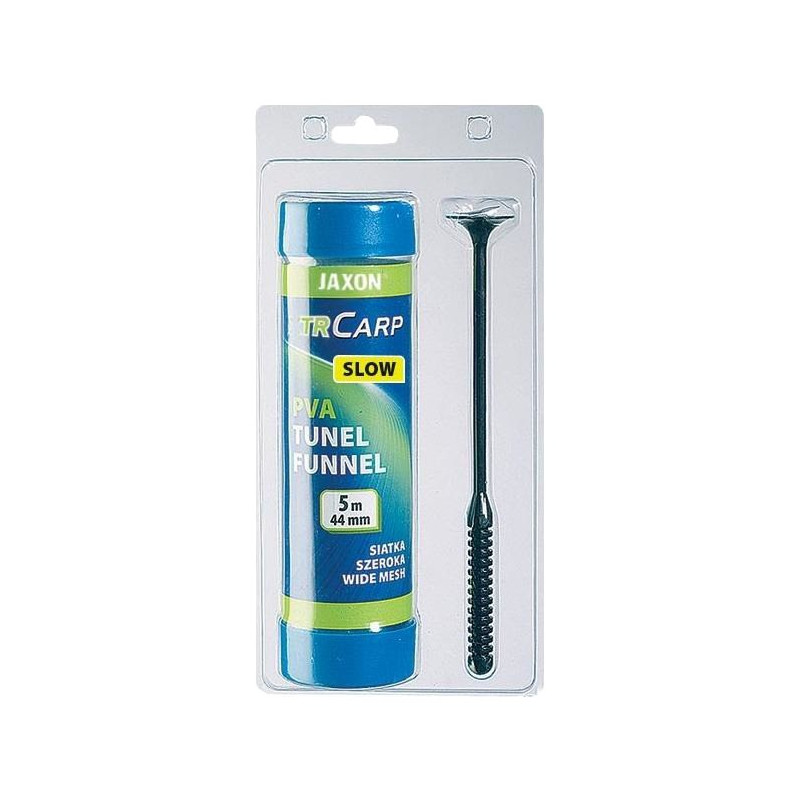 Tunel Pva Slow Z UBIJAKIEM Jaxon 5M 44MM LC-PVA073 Tunel Pva Slow Z UBIJAKIEM Jaxon 5M 44MM LC-PVA073