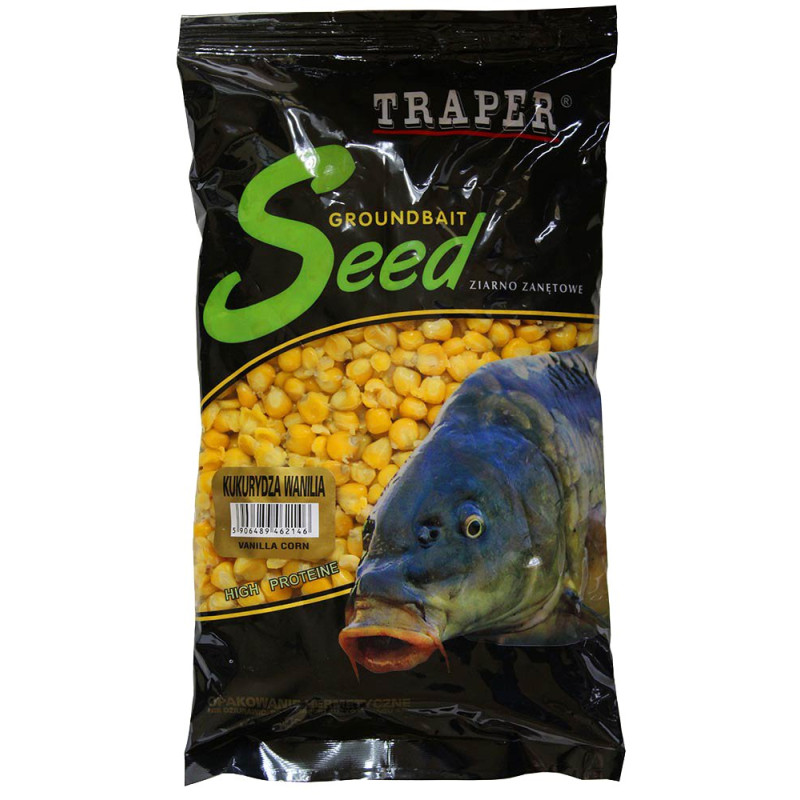 Ziarno Zanętowe Traper 1KG KUKURYDZA WANILIA 03004 Ziarno Zanętowe Traper 1KG KUKURYDZA WANILIA 03004