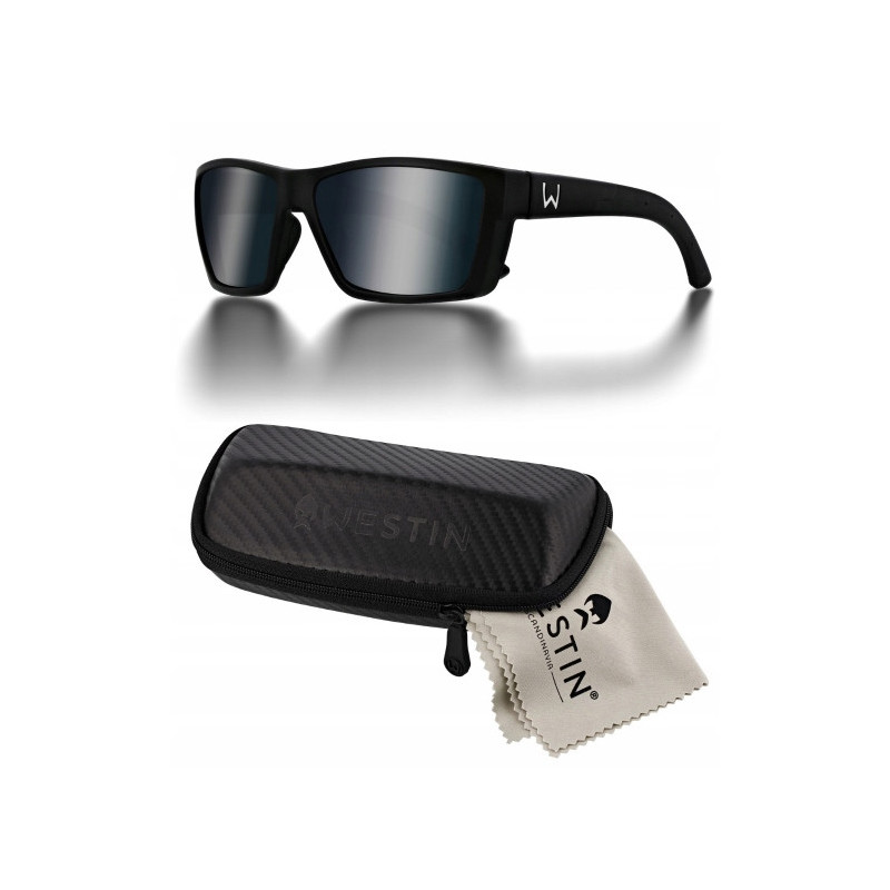 Westin okulary W6 Street 100 Matte Black -LB Smoke LM Silver Flash AR Blue Westin okulary W6 Street 100 Matte Black -LB Smoke LM Silver Flash AR Blue