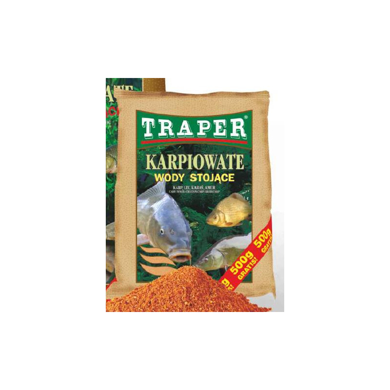 ZANĘTA TRAPER KARPIOWATE WODY STOJĄCE 5 KG ZANĘTA TRAPER KARPIOWATE WODY STOJĄCE 5 KG