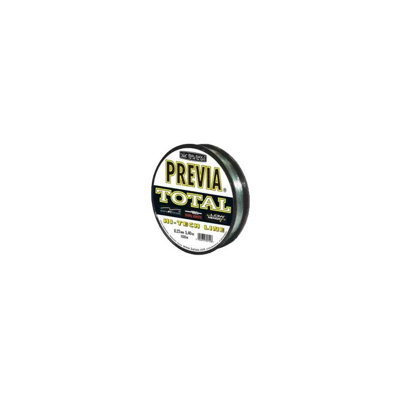 ŻYŁKA BALSAX PREVIA TOTAL 0.28MM 150M ŻYŁKA BALSAX PREVIA TOTAL 0.28MM 150M
