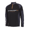 Tournament Gear Shirt 1/2 zip XL Black INK 73685